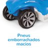 policar passeio soft azul pneus emborrachados macios