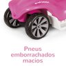 policar passeio soft rosa pneus emborrachados macios