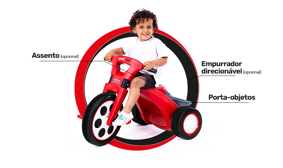 carrinho de passeio policiclo