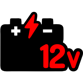 Bateria 12v com carregador bivolt