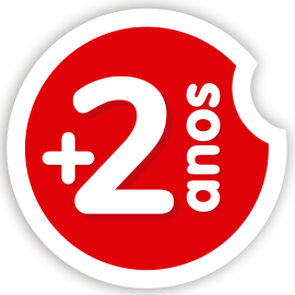 Indicado a partir dos 2 anos