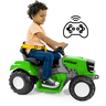 politractor verde eletrico hum